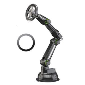 Car Mount Bracket Rack 360 Degree Rotation Nonslip Adjustable Windshield Dashboard Stand for Phone Navigation Travel Use