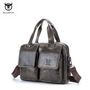 Bullcaptain Đeo Chéo Đeo Vai Túi Đựng Máy Tính Cặp Da Nam Của Túi Xách Cho Doanh Nhân