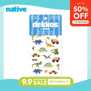 Native Dekkos Shoe Sticker - Jurassic Road Trip