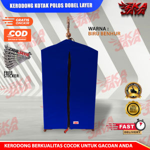 PROMO!!! Krodong Dobel Layer Polos Penutup Sangkar Kotak No1 No 2 No 3 Eka Jaya Bahan Tebal