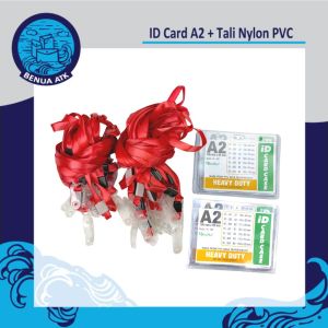 Bundling ID Card A2 + Tali ID Nylon Soft PVC Dataflex [NYLKSFP]