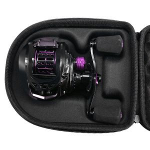 FIGHTINPC Pressure-proof Anti-Pressure Wheel Storage Tools Fishing Accessories Gear Tackle Cover Baitcasting Wheel Bag Bait Casting Reel Case Fishing Reel Bag Fishing Reel Protective Case