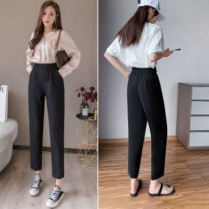 Quần Baggy quần tây công sở nữ lưng cao 2 nút ngang cực đẹp các nàng nha