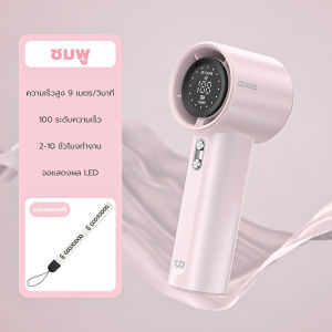 พัดลมพกพา USB Mini Fan ปรับความเร็วได้ 100ระดับ พัดลมมินิแบบ ขนาดเล็กและน้ำหนักเบา พัดลมมือถือ ระบายความร้อ