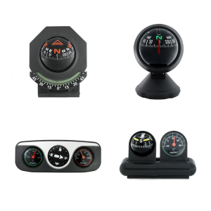 Navigation Guide Balls to Find Direction Universal Car Mounted Compasses Balls Self Adhesive Compasses Auto Accessories