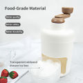 Portable Mini Manual Ice Crusher Ice Shaver Machine Snow Crushed Hand Crank Ice Breaker Household. 