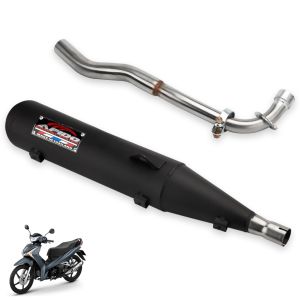 Apido pipes V4 1set Wave 100 / SYM 110 / Xrm 110 / Smash 115 / Euro 100 /Raider J Muffler Exhaust Pipe