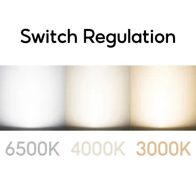 WH LED Pin Light Round / Square Recessed Slim Panel Ceiling Light 3 Color Temperature Pin Lights