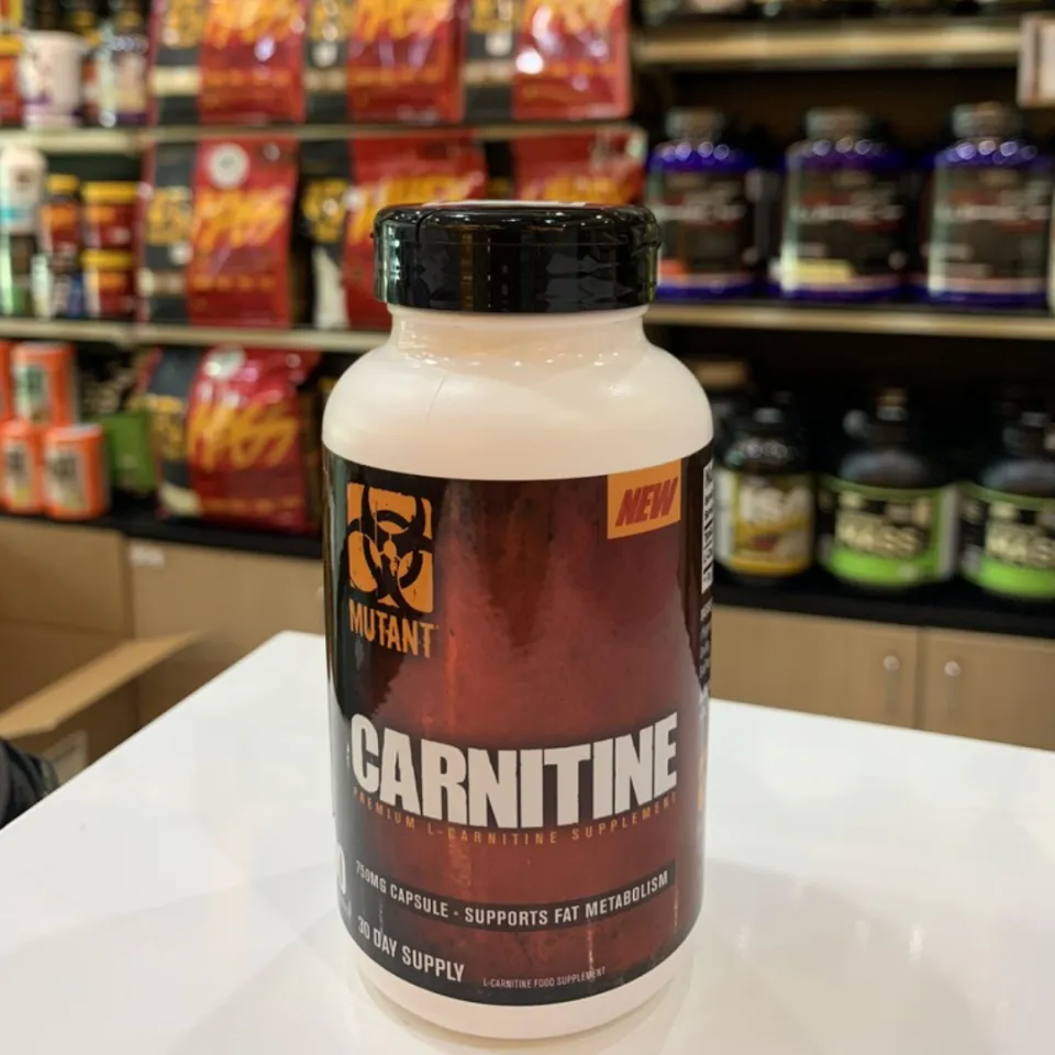 mutant l carnitine MUTANT CARNITINE Capsules – Proven Levels of the Stabilized Form L-Carnitine  2250 Mg Per Dose - 90 Capsule