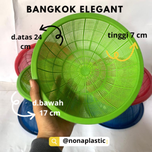 Wakul bangkok 12  elegant modern paket 1 pcs sd/ 700 pcs serbaguna  dimensi 24 cm
