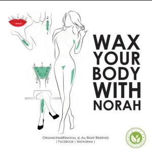 NORAH Wax Organic Hair Removal | Hot / Cold Wax | Brazilian Wax for Miss V Face & Body | Natural Honey Lemon Tea Tree