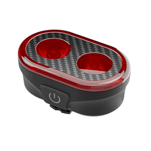 Safety Cycling Ridings LED Taillight Bike Rear Light Safe Flashlight Bicycles Tail Light Bike Brake Sensing Rear Light