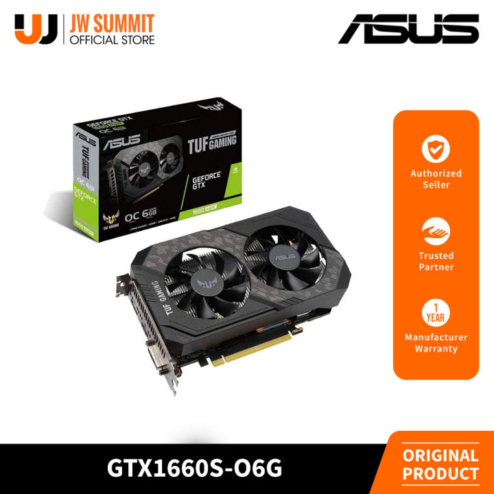 Asus Tuf Gaming 1660 Super 6gb Gddr6 Asus TUF Gaming GeForce GTX