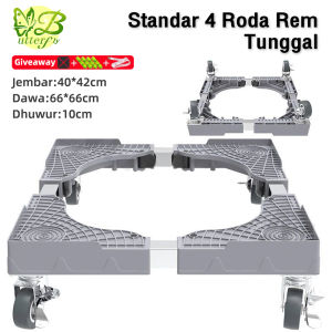 Alas Mesin Cuci Dan Alas Kulkas Tahan Karat Yang Braket Rak Anti Selip Dan Anti Getaran
