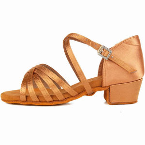 Womens 3CM Tango/Latin Dance Children Dancing Shoes Heeled Professional Dancing Shoes for Ladies