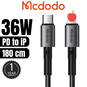 36W Fast Charge Cable Mcdodo Cable Type C To IP Cables Fast Cable Type C Data Cable
