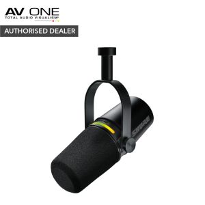 Shure MV7+ Podcast Microphone - AV One Authorised Dealer/Official Product/Warranty