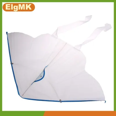 ElgMK 1PC DIY Painting Kite Foldable Outdoor DIY Blank Butterfly Kite Kids Sport Toys