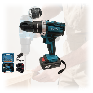 Makita Heavy Duty Cordless Drill – 18V Brushless Compact & Powerful for Home & Worksite Tasks