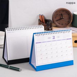 ✨[nappa] ปฏิทิน2026อย่างง่ายสมุดจดบันทึกตารางเวลารายเดือนรายวันการจัดการเวลาโฮมออฟฟิศการตกแต่งเดสก์ท็อปปฏิทินแบบยืน