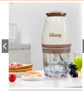 Máy Xay Đa Năng OSAKA Nắp Đồng Xay Sinh Tố Xay Thịt  Nhỏ Gọn Mạnh Mẽ BH 1:1 Hàng Nội Địa