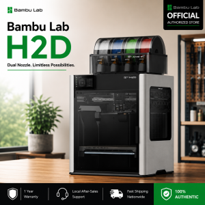 Bambu Lab H2D 3D Printer Dual-nozzle Multi-material 3D Printing