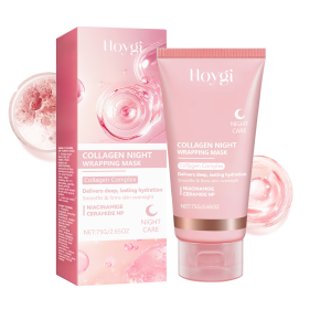 HOYGI Masker Peel-off Kolagen Masker Peel-off Melembapkan Lembut Menghidrasi Mencerahkan Kulit