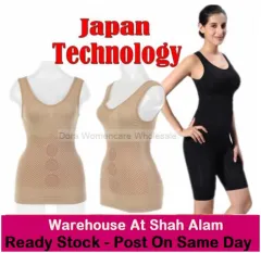 MALAYSIA READY STOCK - High Quality】PLUS SIZE Push Up Singlet Super Slim  Body Shaping Waist trainer Tummy Control Slimming shapewear girdle vest  Corset / Corset top