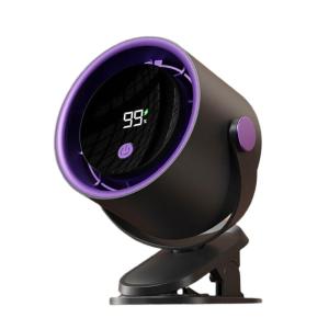 Digital Display Desktop Remote Control Fan 360 Degree Rotation Adjustable Clip on Fan Office Fast Speed Powerful Fan