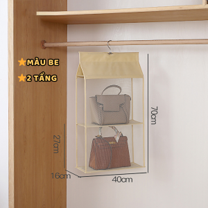 Móc Treo Túi Xách Nhiều Tầng Chống Bụi