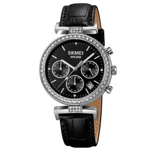 SKMEI 2089 Jam Tangan Wanita Analog Casual Quartz Tali Kulit