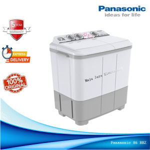 PANASONIC Mesin Cuci 2 Tabung Panasonic 8.5 KG 86 BBZ2 Cuci Dan Kering Low Watt