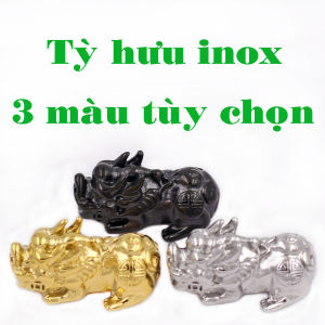 Vòng tay thạch anh đen khắc lục tự chân ngôn mạ vàng 10 ly charm tỳ hưu inox VTTAEPVTHEHB10 Vòng tay hạt chuỗi vòng tay nam và nữ chuỗi đeo tay vòng chuỗi tỳ hưu