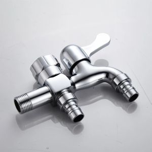 Vòi nước inox 304 chia 2 đầu ra độc lập – Giải pháp tiện lợi cho máy giặt và sinh hoạt gia đình