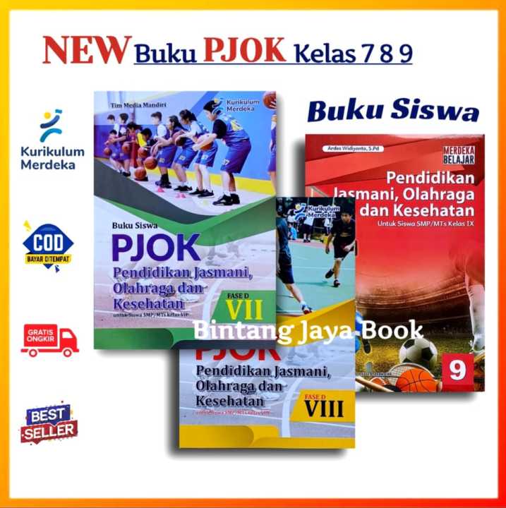 Buku Siswa PJOK SMP Kelas 7 8 9 Kurikulum Merdeka - Buku PJOK Kelas 7 8 ...