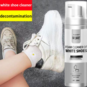【200ML No-wash Strong Decontaminationcan be invoiced 】shoe cleaner for white shoes cleaner shoe whitening cleaner leather cleaner for bags foam cleaner spray shoe cleaner for sneakers sneaker cleaner stain remover for shoes yellow stain remover for shoes
