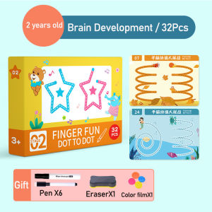 Magical Tracing Book For Kids Early Educational Toys For Kids Workbook Logical Thinking Control Erasable Pen Copybook Practice Drawing Book