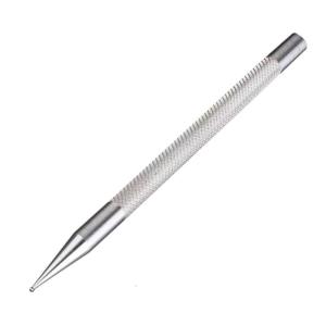 Leather Craft Scribing Pen Carbon Steel Leather Scriber Tool Fine Tip Leather Carving Pen for Leather Carving Sewing