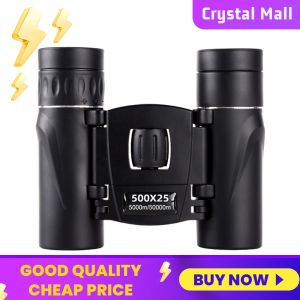 COD [Free Shipping] Premium 500x25 Binoculars HD Long Range Telescope for Outdoor Exploration and Nature Observation