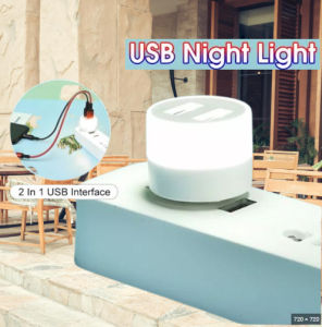 Lampu Led Mini USB T8 I Lampu Baca Portable