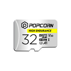 Popcorn 32GB Micro SD Card(Pack of 2) microSDHC UHS-I Flash Memory Card with Adapter 100MB/s C10 U1 A1 V10 Full HD High Speed TF Card
