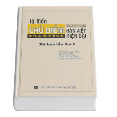 Sách - Từ điển chủ điểm song ngữ Hoa Việt tái bản mới nhất bìa cứng
