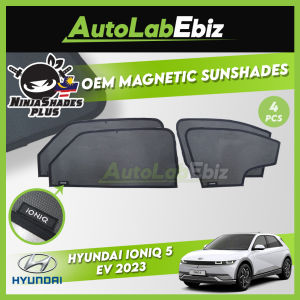 Hyundai Ioniq 5 EV 2023 NinjaShades Plus OEM Magnetic Car Sunshades (4pcs/set)