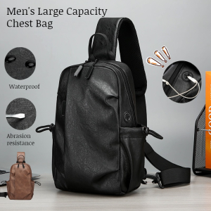 Flexible Fabric Chest Bag Fashion Casual Chest Bag Portable Sports Outdoor Chest Bag Answer a Phone Call