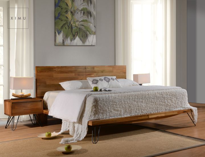 SERENE Solid wood Bedframe/ Bedroom furniture/ King/ Queen/ Super