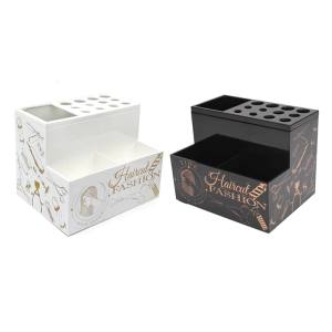 Hair Salon Shear HolderProfessional Hair Cutting Tool Case Hair Brush HolderBarber Supplies Storage Box for Stylists