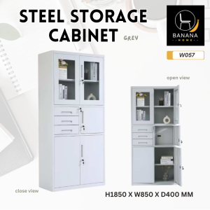 PROMO STEEL STORAGE CABINET / METAL CABINET / SWING DOOR STEEL CABINET / OFFICE CABINET / ALMARI BESI / ALMARI FILE OFIS