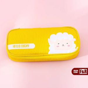 Tempat Pensil Anak Karakter Motif Hewan Kotak Pinsil Binatang Cute Animal Pencil Case