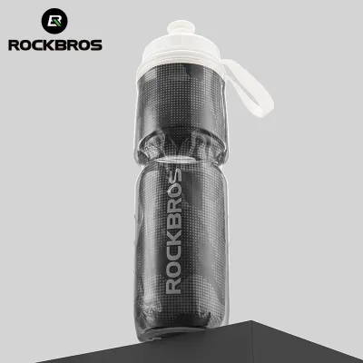 ROCKBROS Cycling Insulated Water Bottle 670ML Big Capacity Portable Lightweight Bottle Road Bicycle MTB Sports Bottle Cycling Equipment