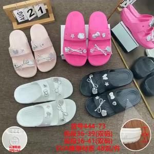 [Free Shipping] 2026 New Style Flat-Soled EVA Double-Strap Multi-Color Outdoor WomenS Clogs Beach Thick-Soled Slip-On Sandals